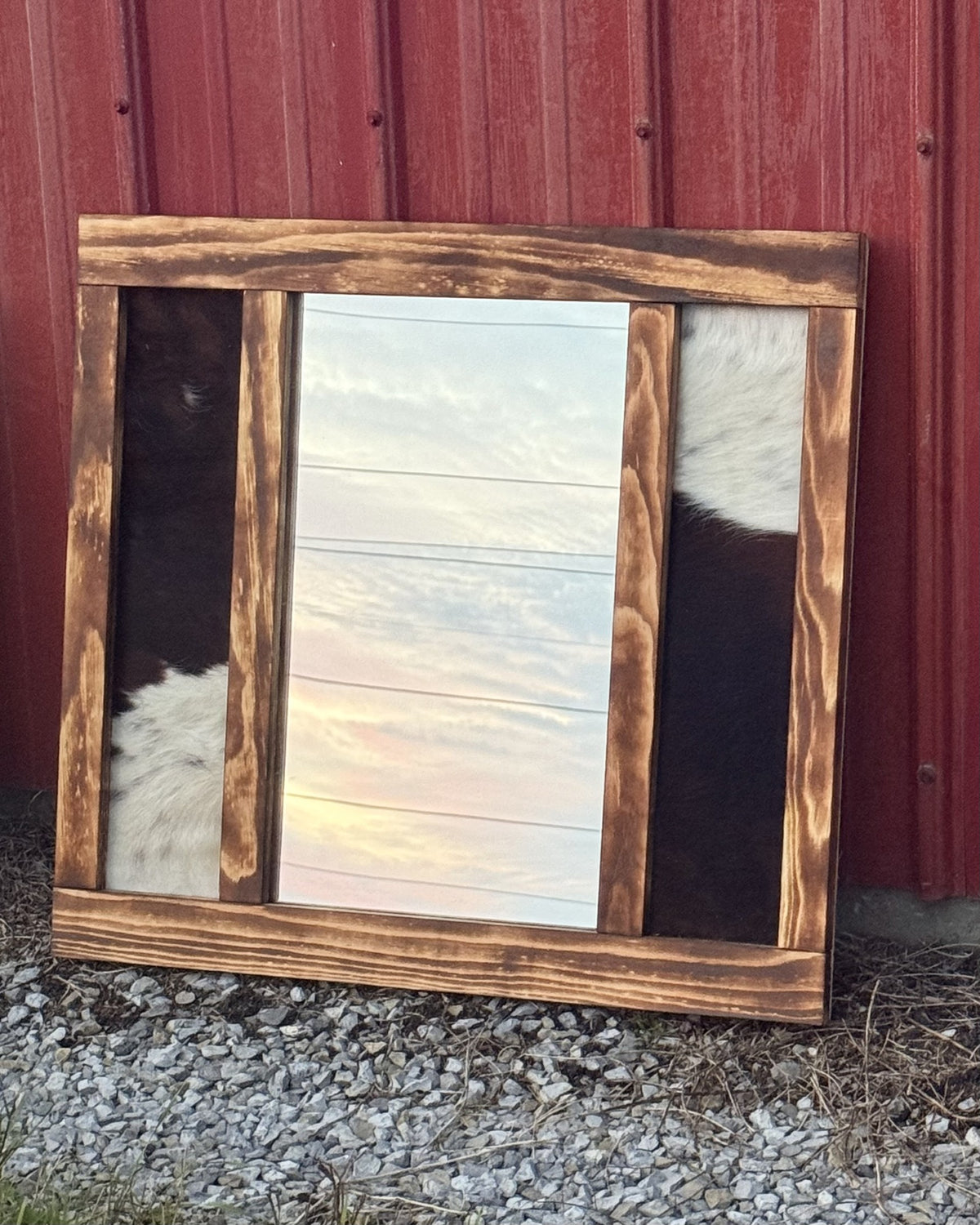 Genuine cowhide Mirrors-Made By US!