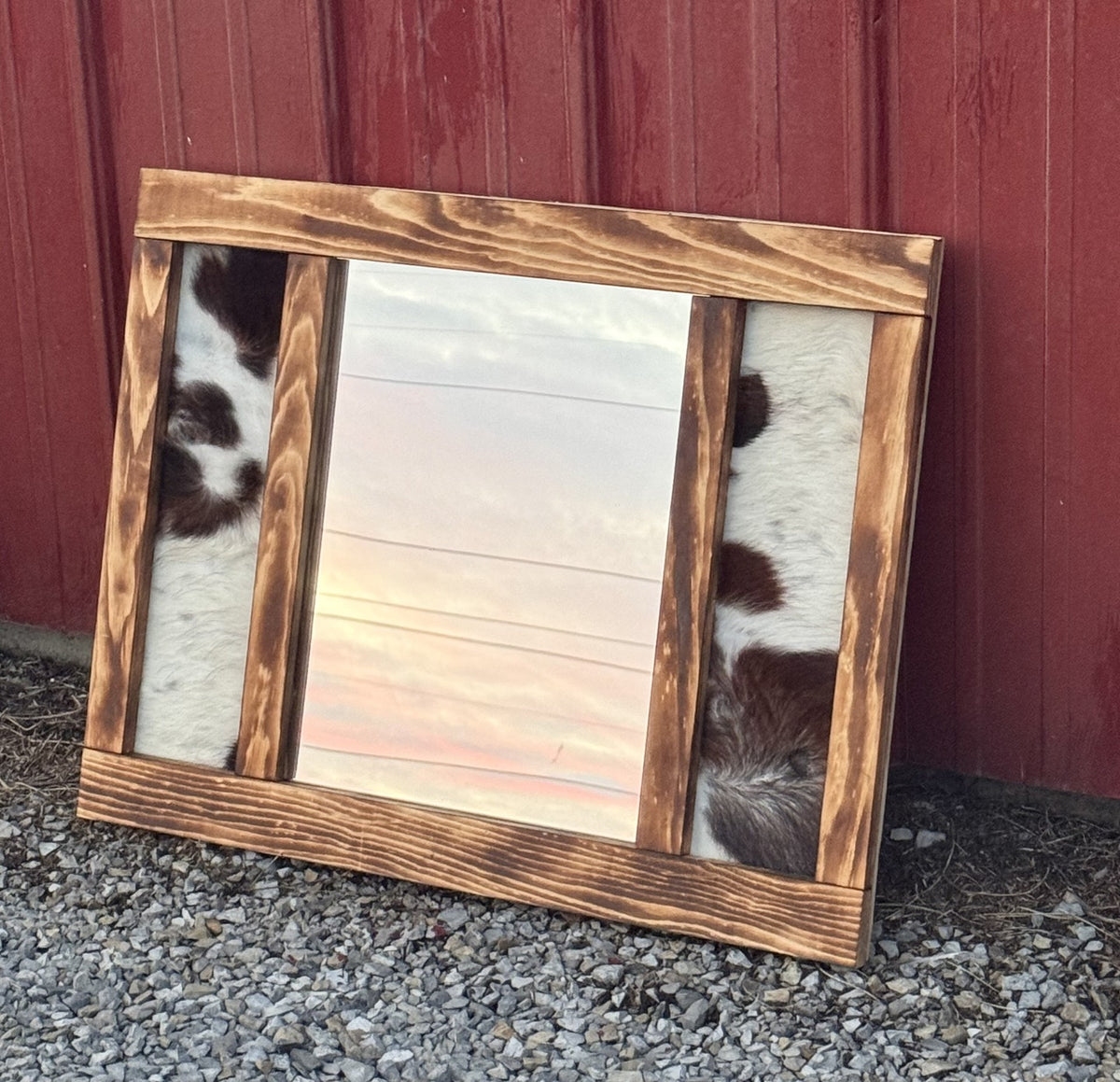 Genuine cowhide Mirrors-Made By US!