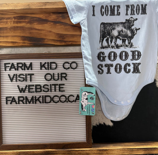I Come From Good Stock
