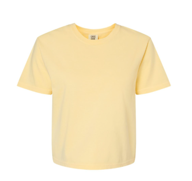 PICK A COMFORT COLOUR -CROP TOP