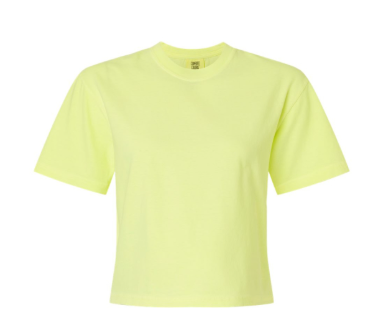 PICK A COMFORT COLOUR -CROP TOP