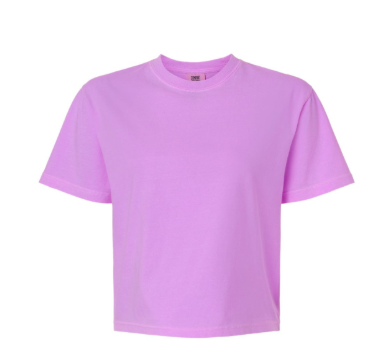 PICK A COMFORT COLOUR -CROP TOP
