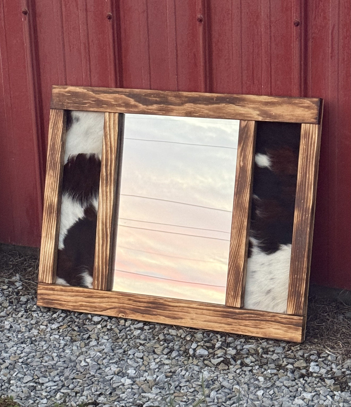 Genuine cowhide Mirrors-Made By US!
