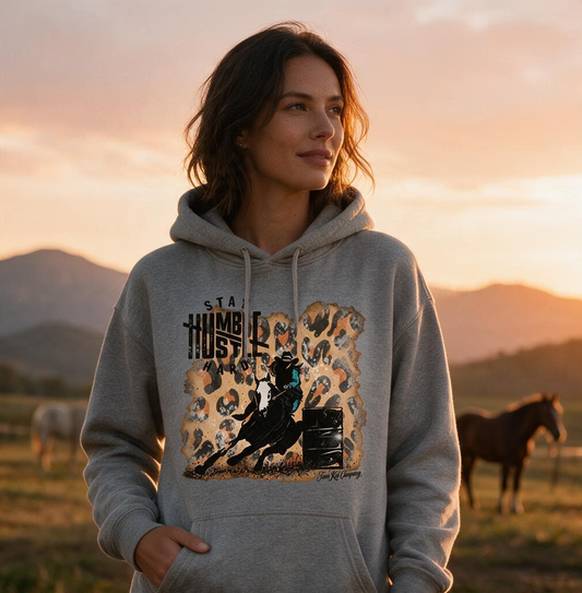 Stay Humble/ Hustle Hard - Barrel Racer