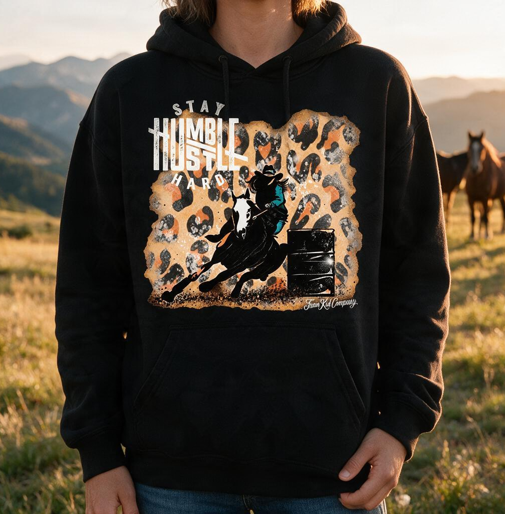 Stay Humble/ Hustle Hard - Barrel Racer